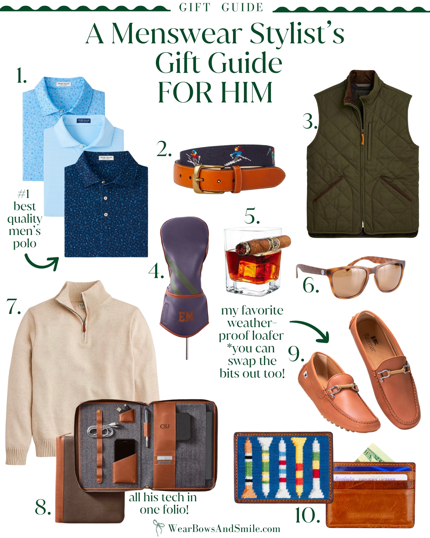 A Menswear Stylist's Gift Guide For Him - Wear Bows and Smile