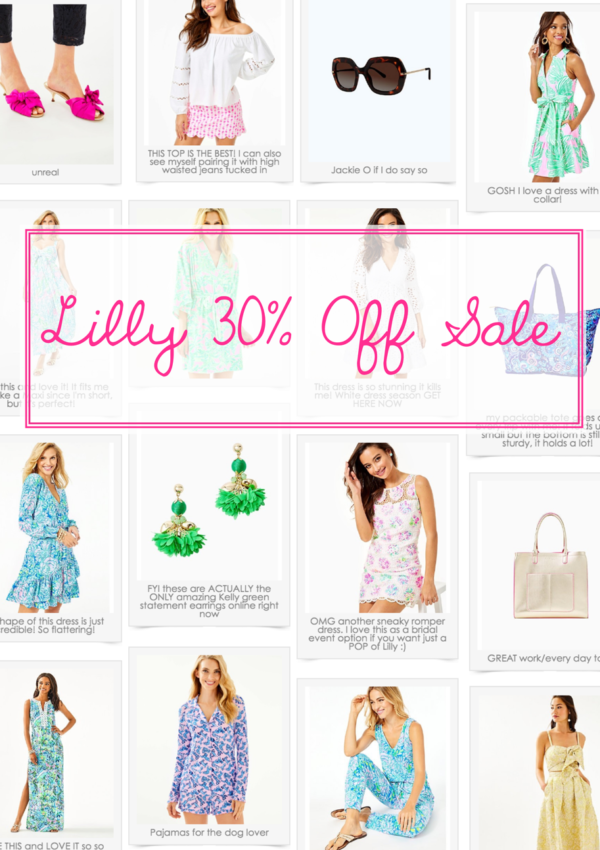 Lilly Sale to Bring Sunshine During This Time!
