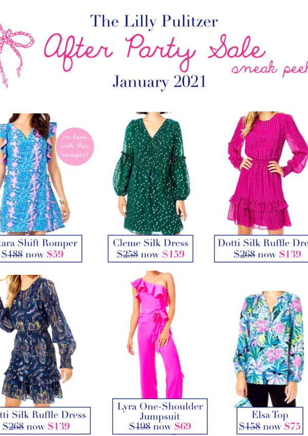 The January 2021 Lilly Pulitzer After Party Sale!